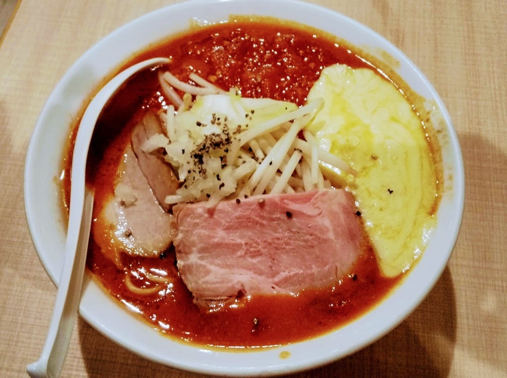 カッパハウスのトマトラーメン