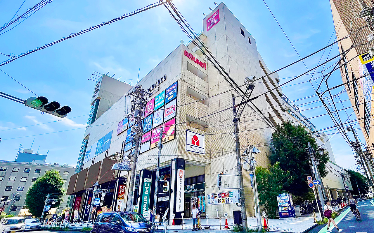 所沢市東町トコトコスクエアの外観