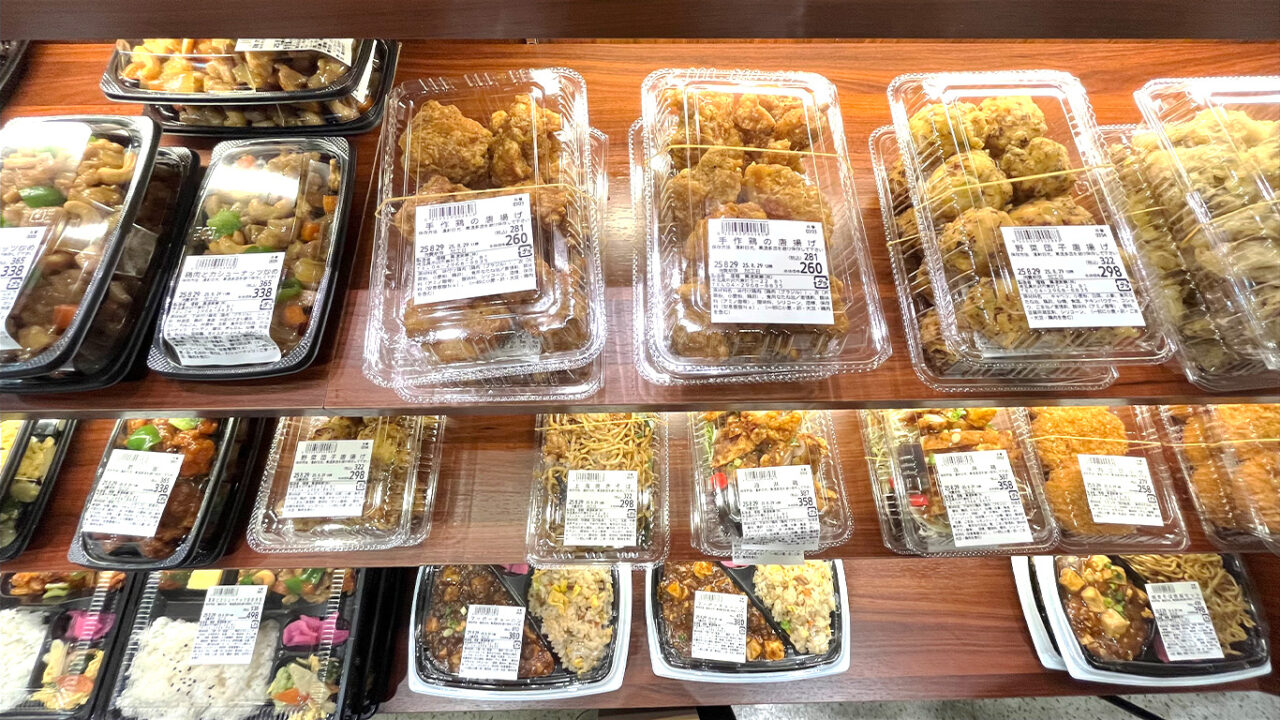 トコトコスクエアの「福龍」の中華惣菜