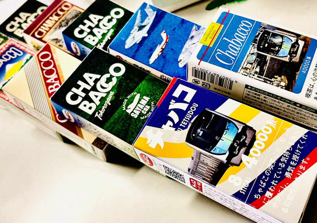 所沢市役所広報課に飾ってある「Chabacco」