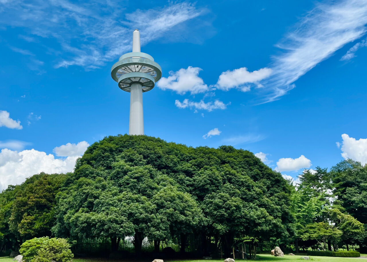 所沢航空記念公園のシンボル「テレビ塔」