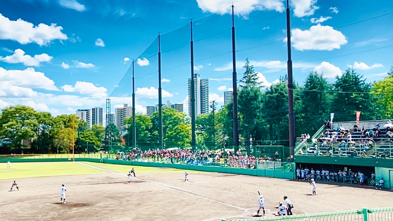 所沢航空公園野球場(夏)