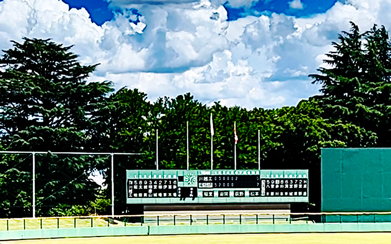所沢航空公園野球場(夏)