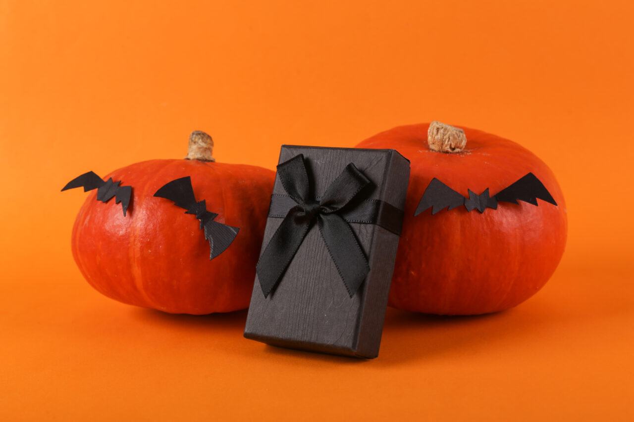 ハロウィン仕様のパッケージ