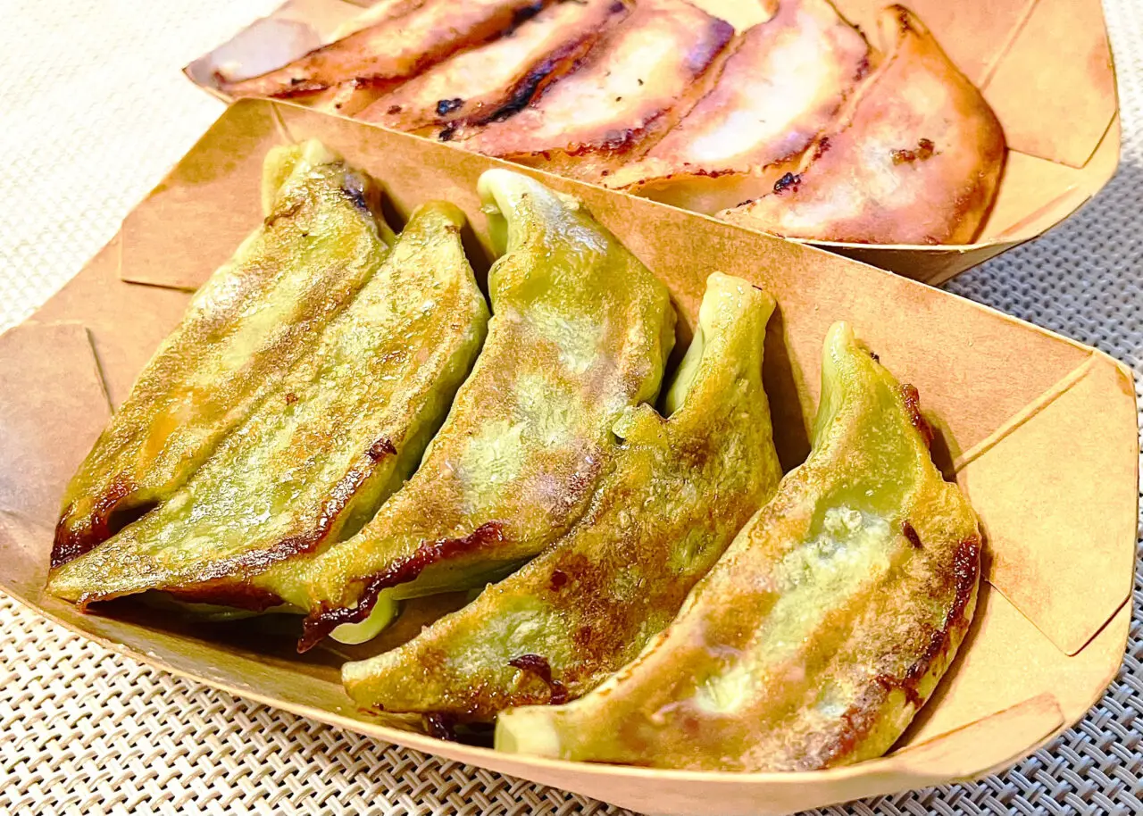 緑町の餃子屋「餃」(kou)の里芋餃子