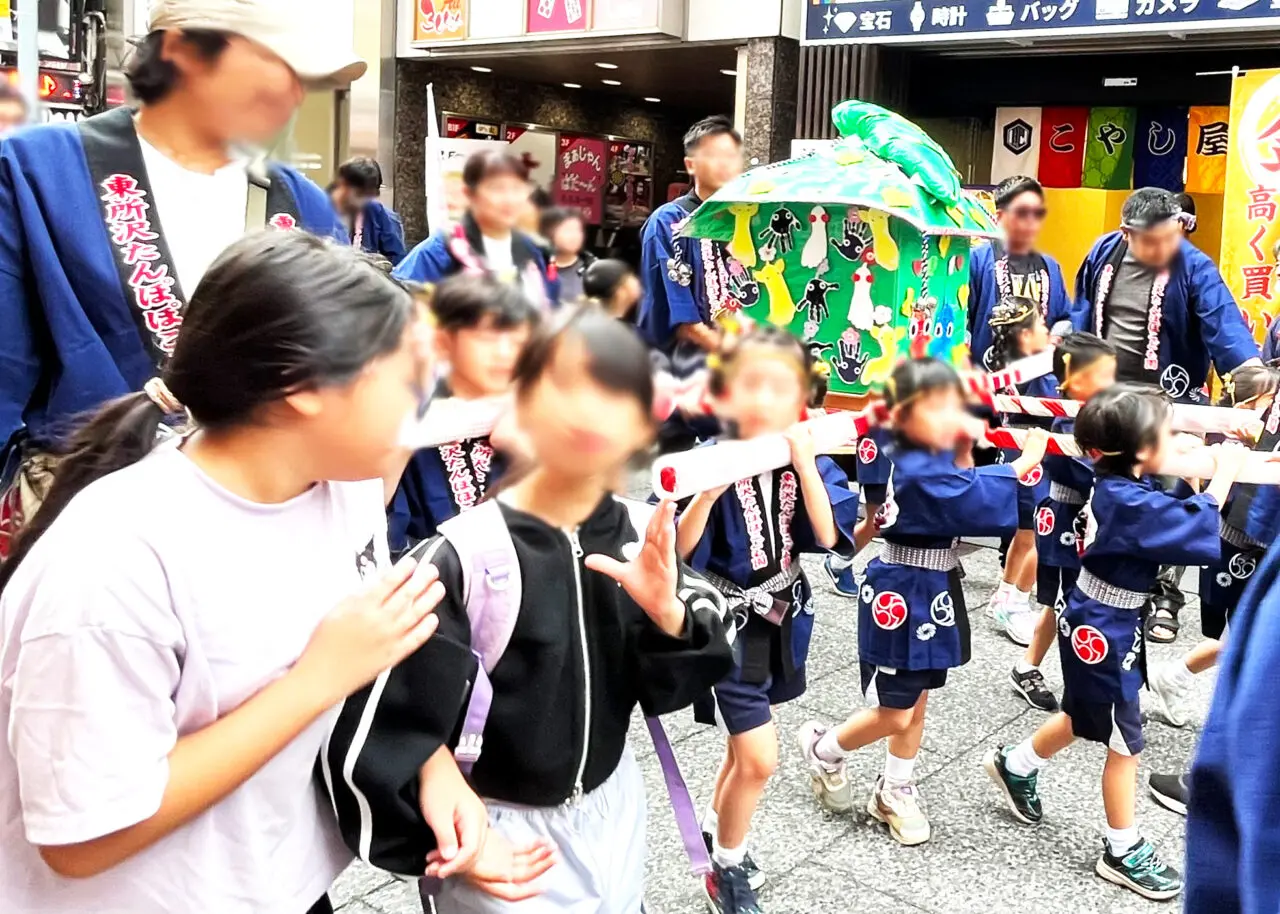 「ところざわまつり」こども神輿