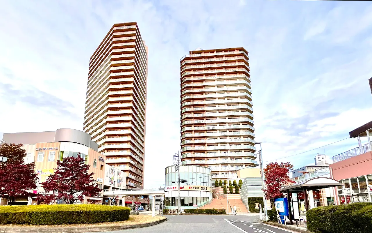 小手指駅北口周辺