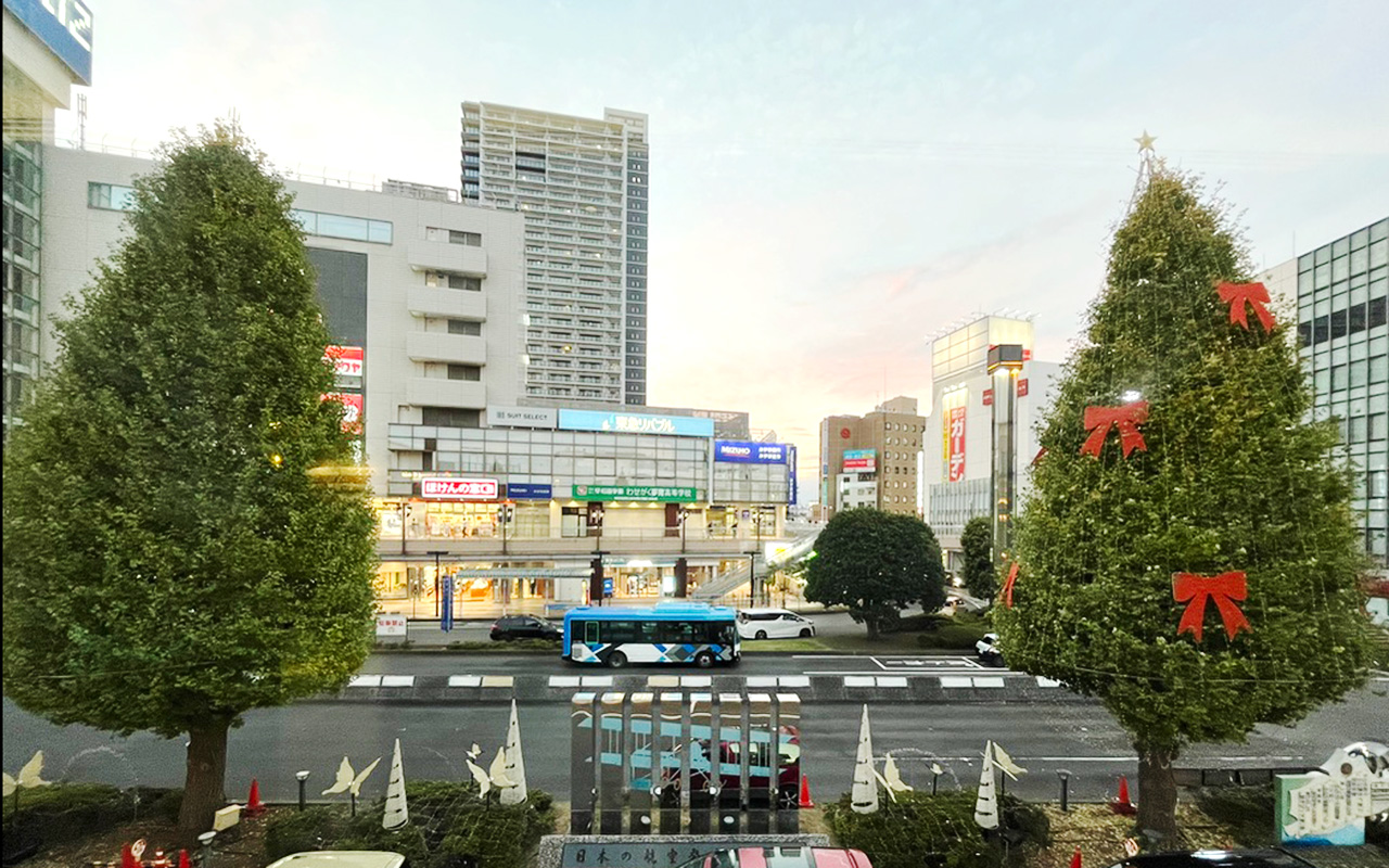 準備中の『所沢駅西口イルミライティングファンタジア2025-2026』