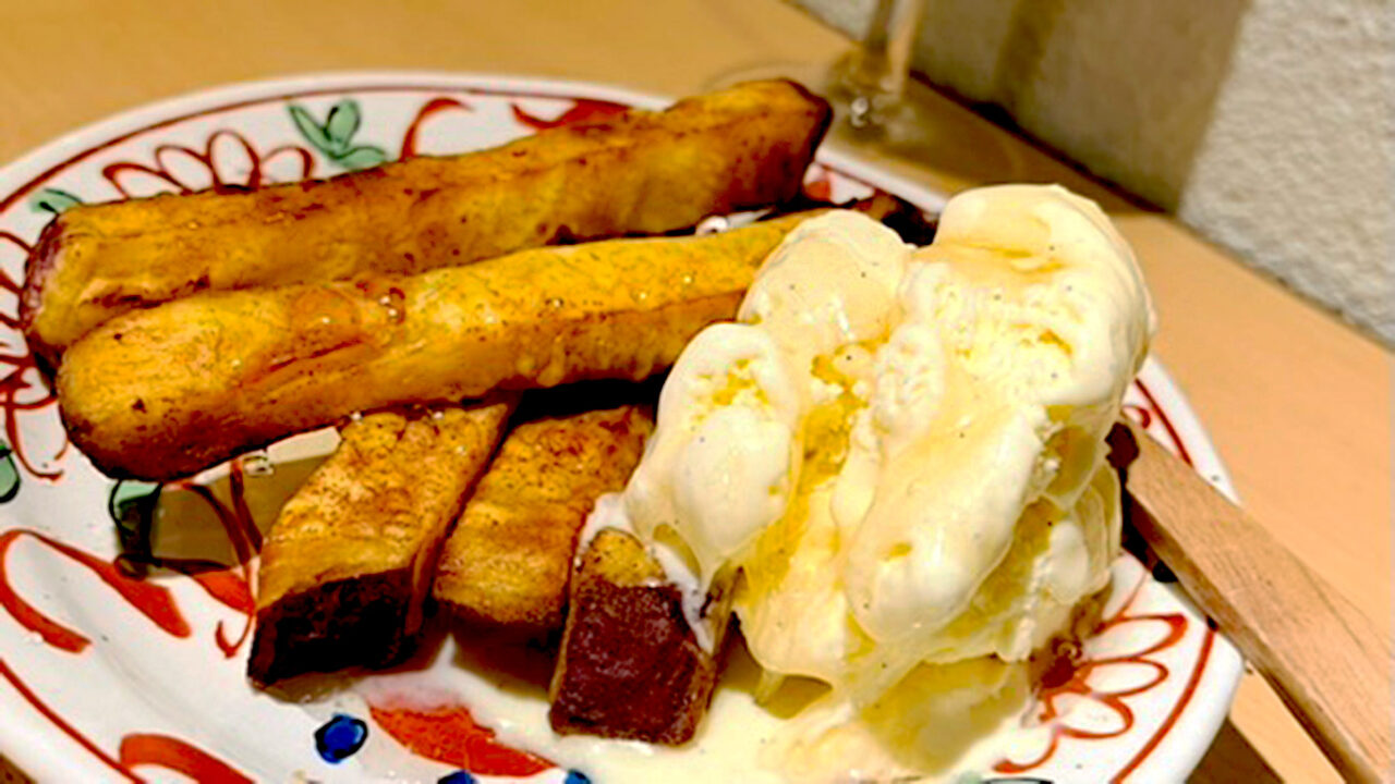 サツマイモのスイーツ「おさつバニラ」