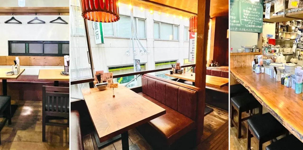 モダン酒場「IRIHAI」のタイプ別客席