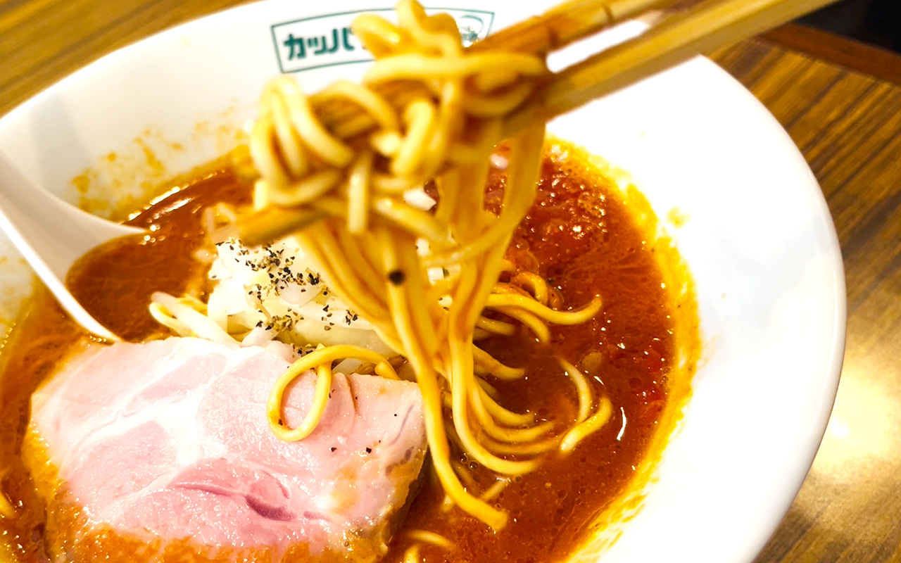 「らーめんカッパハウス」のトマトラーメン