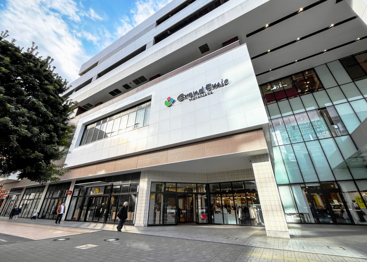 所沢駅東口側のグランエミオ所沢