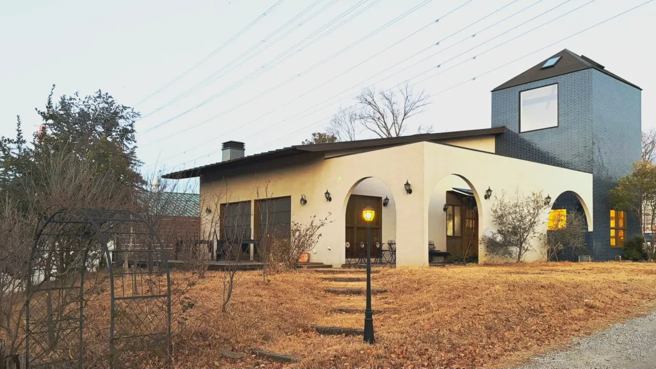 新郷にあったカフェ「La Symphonie」