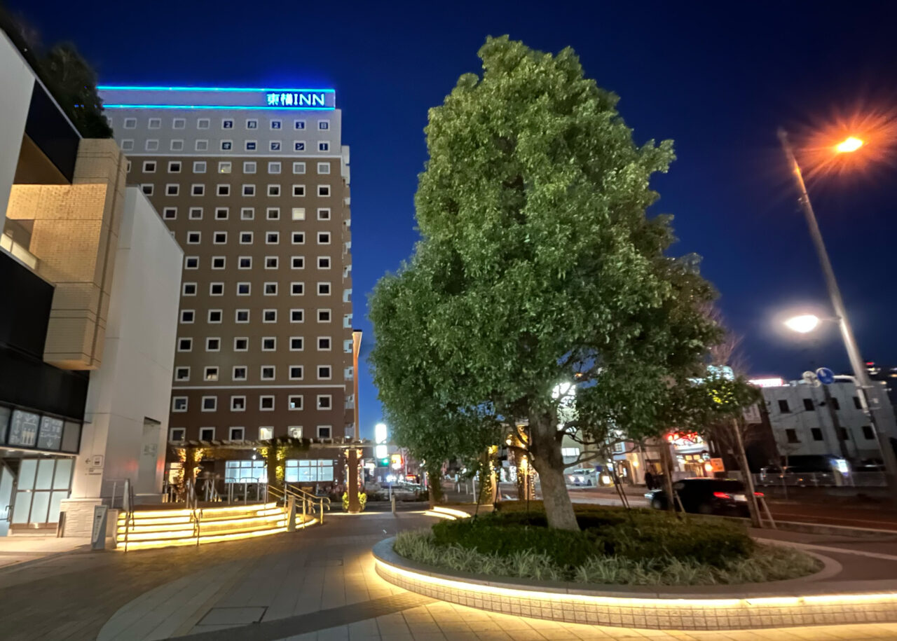《東横INN所沢駅西口》夜景