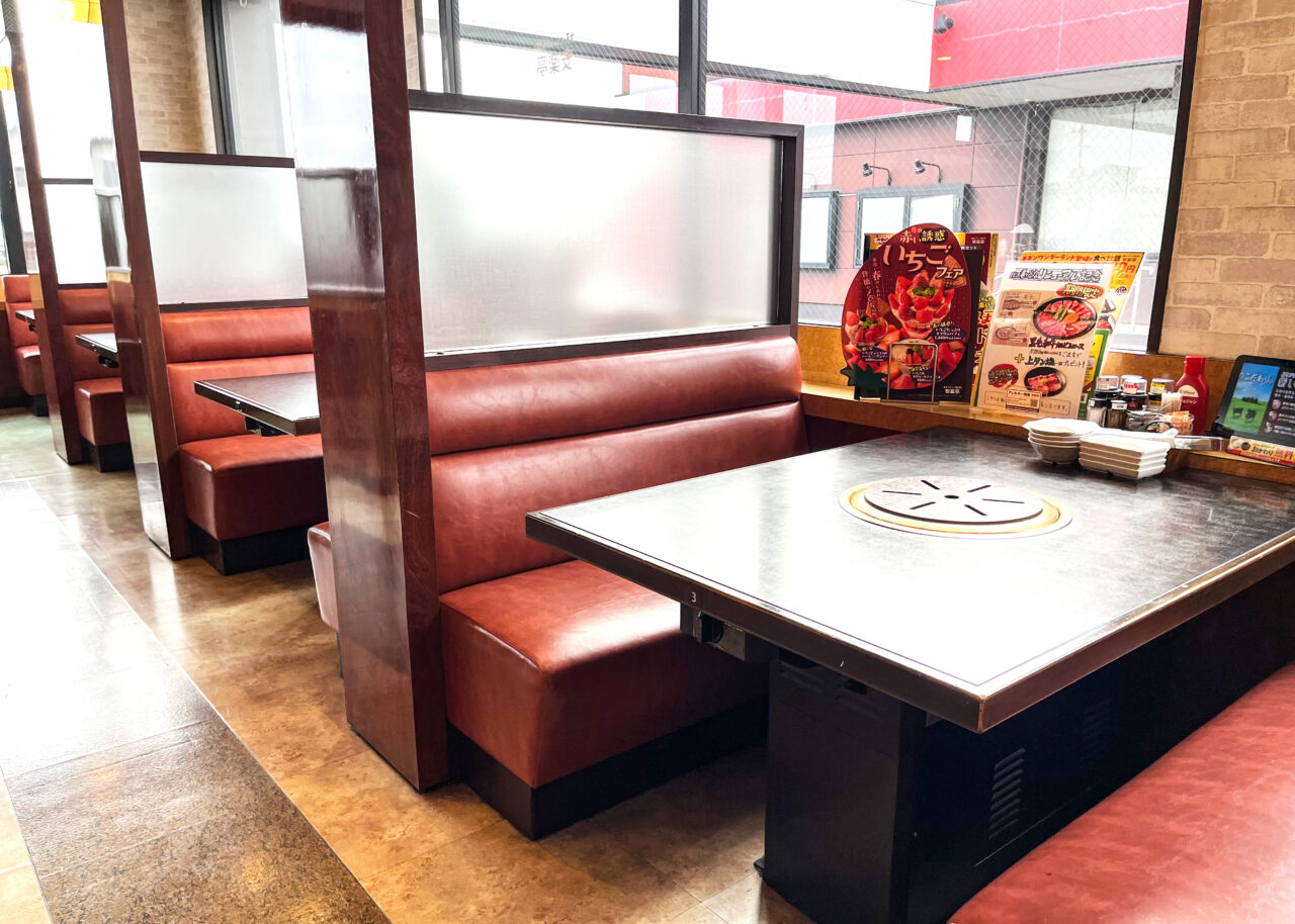 リニューアルされた座席