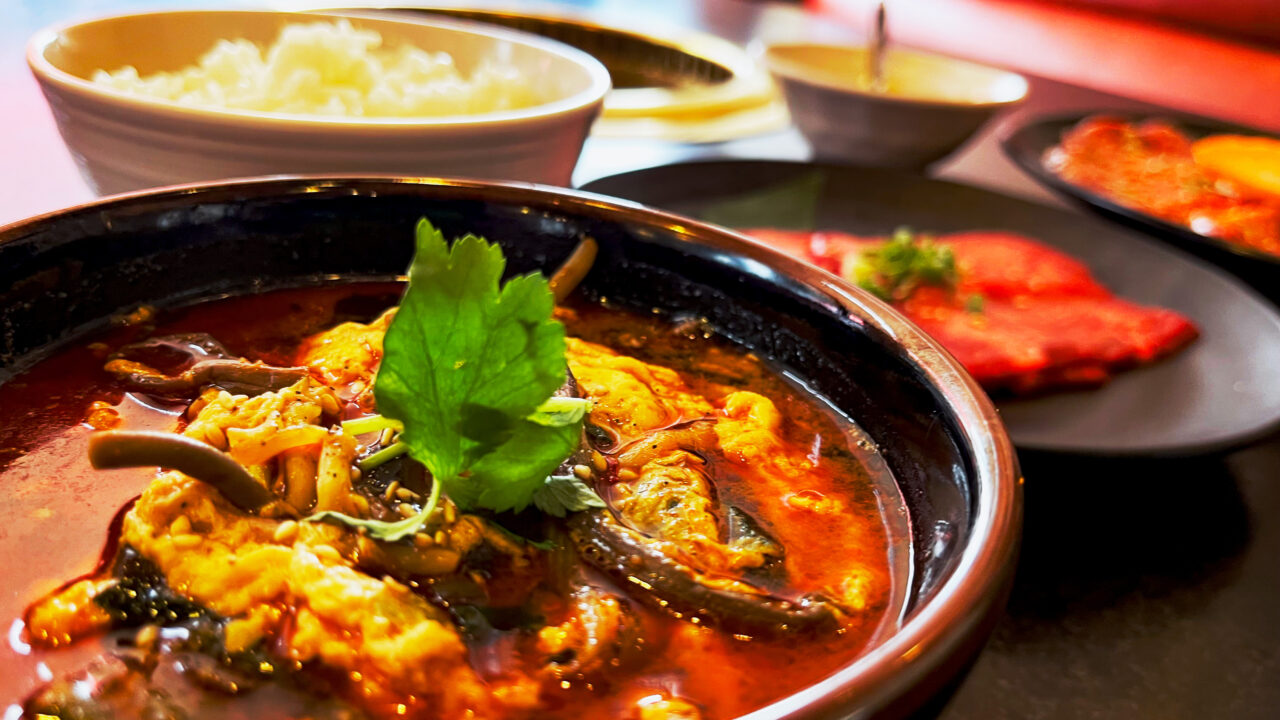 「ユッケジャンスープ」