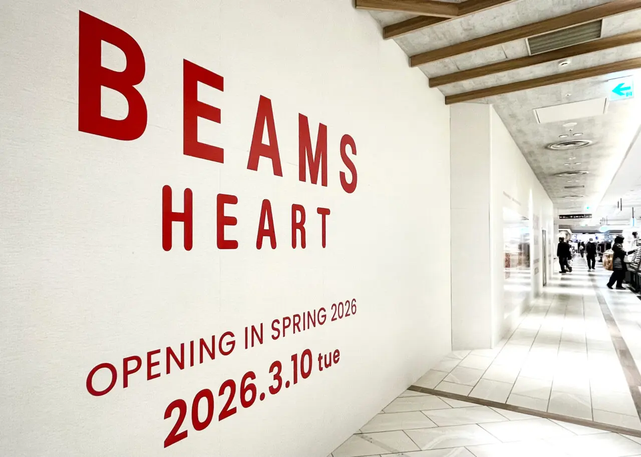 工事中の新レーベル「BEAMS HEART」