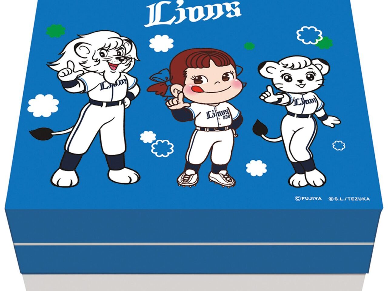 「ペコちゃん」×「埼玉西武ライオンズ」のコラボbox