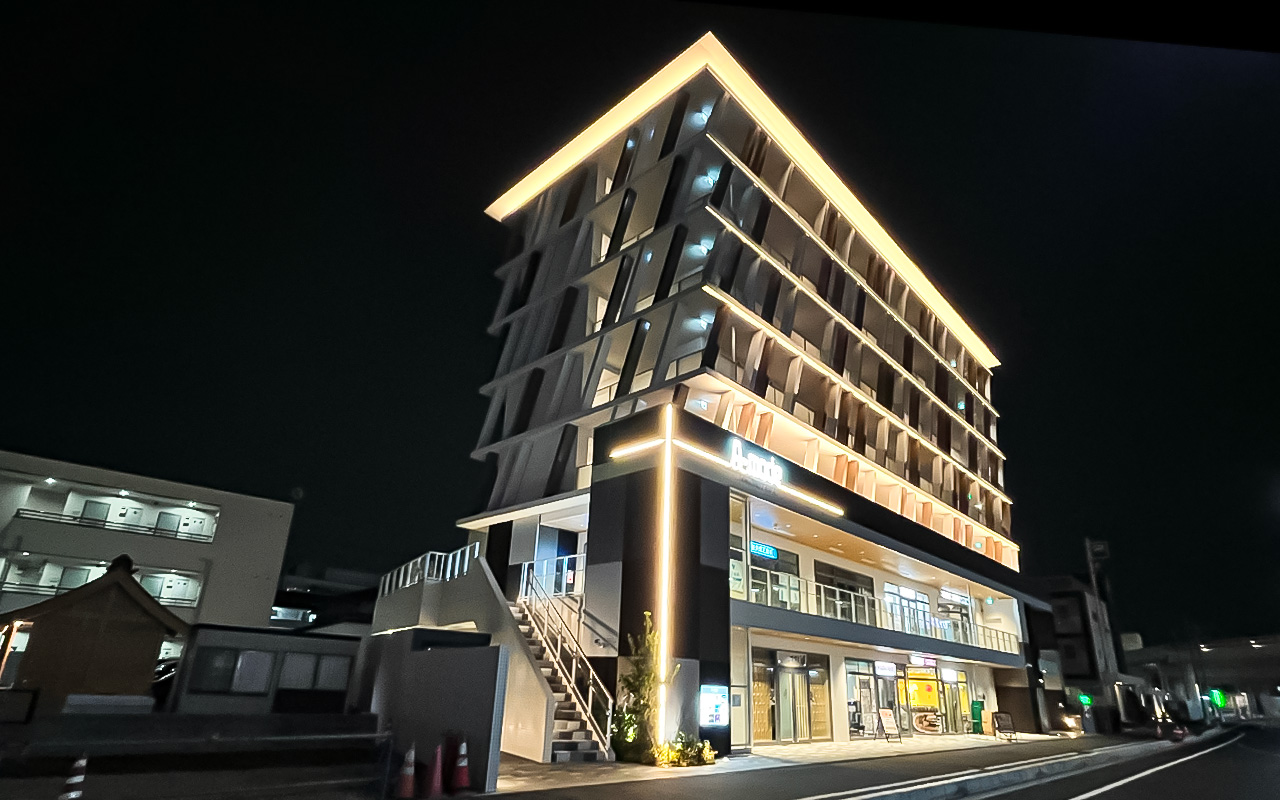 夜のA-mode所沢