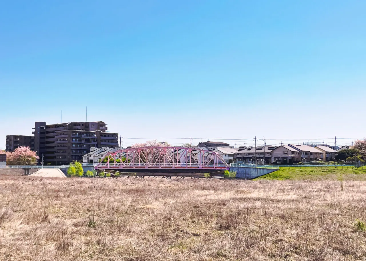 日比田調節池管理橋