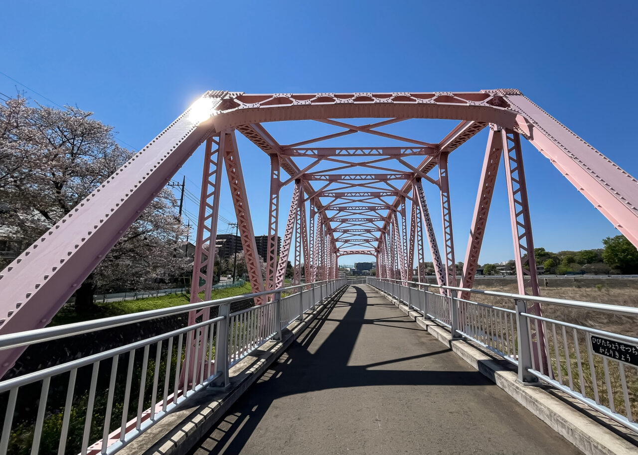 日比田調節池管理橋