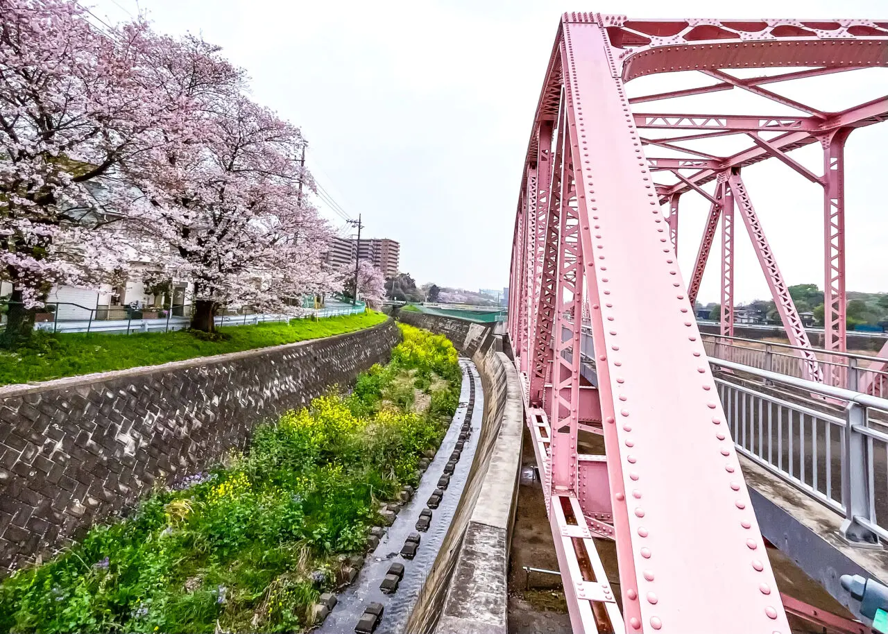 日比田調節池管理橋