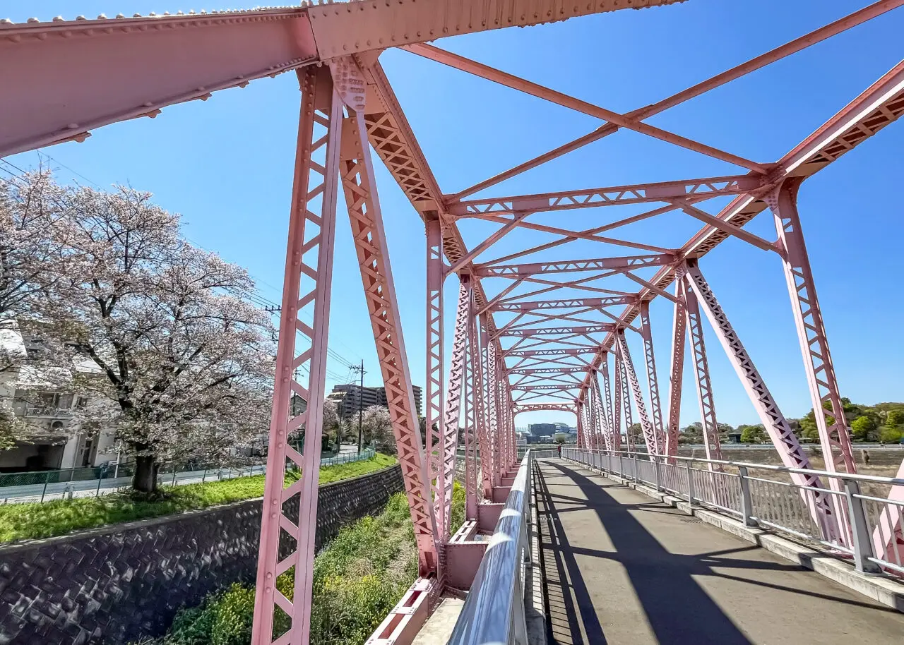 日比田調節池管理橋
