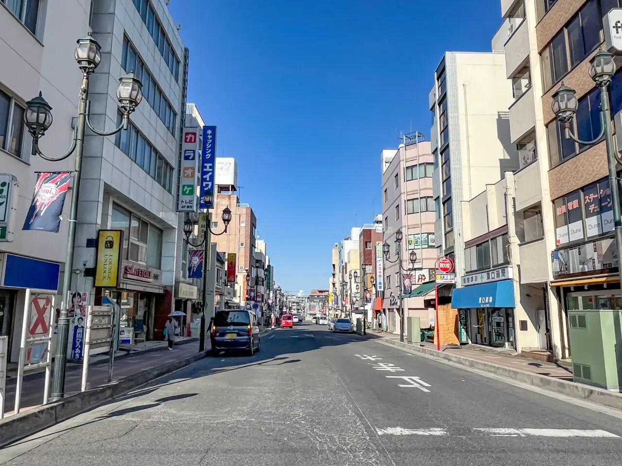 新所沢東口駅前通り