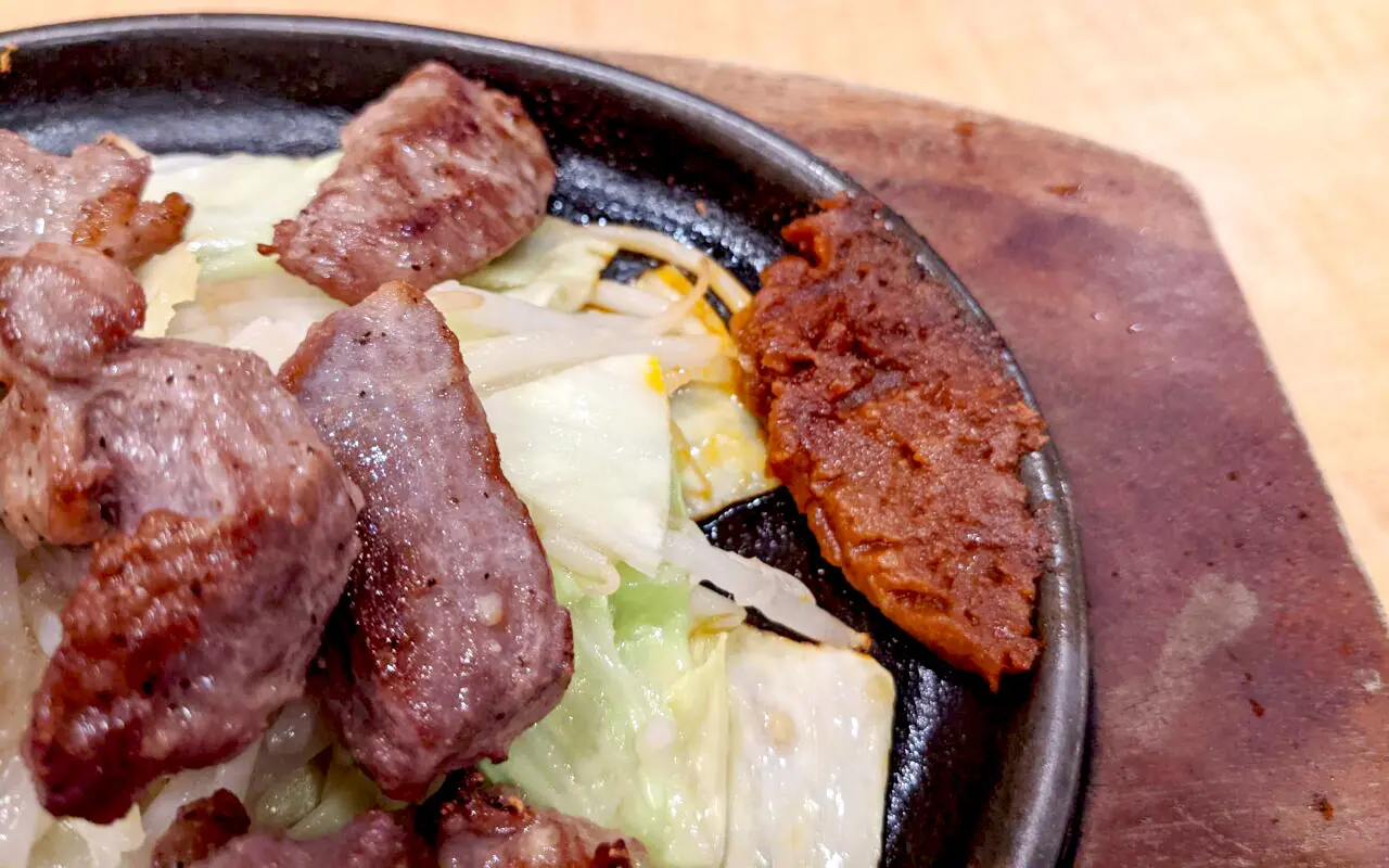 《ステーキのどん》の新メニュー「ワイルドポークマウンテン」