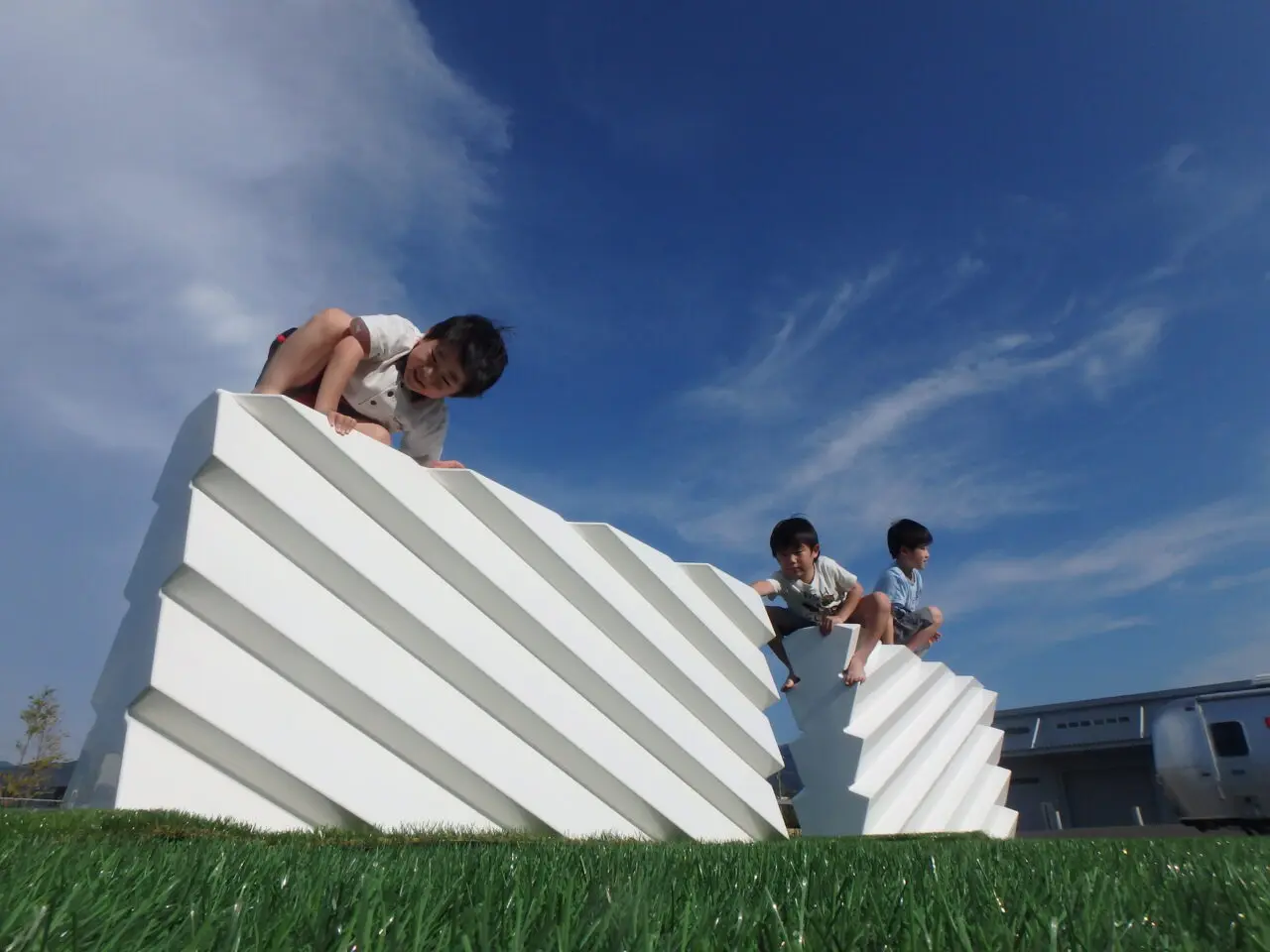 所沢航空記念公園《アーバンスポーツエリア》遊具「BUTTAI」