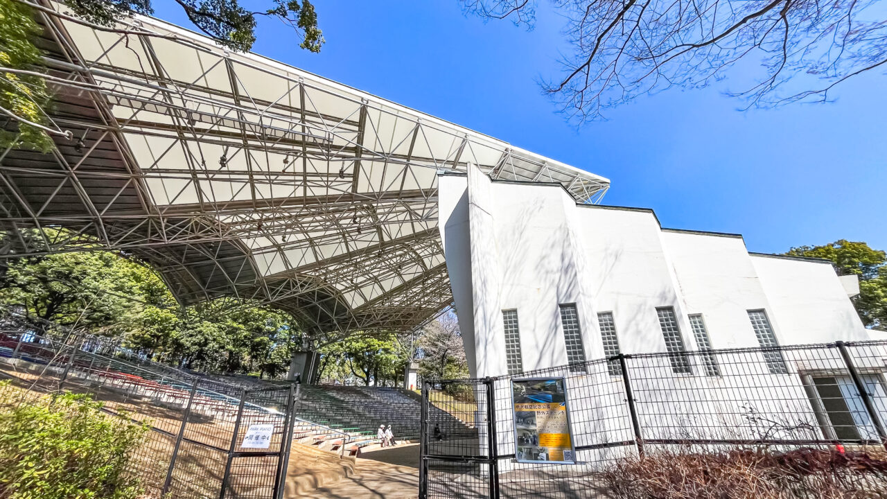 所沢航空記念公園 野外ステージ