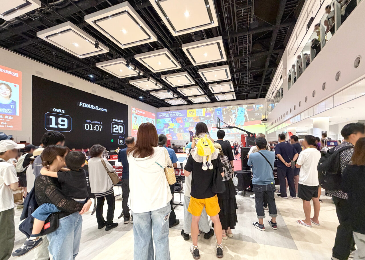 3x3.EXE PREMIER会場のTOKOROZAWA e-cube