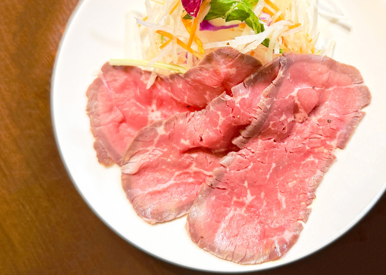 《荒幡肉店》ローストビーフ