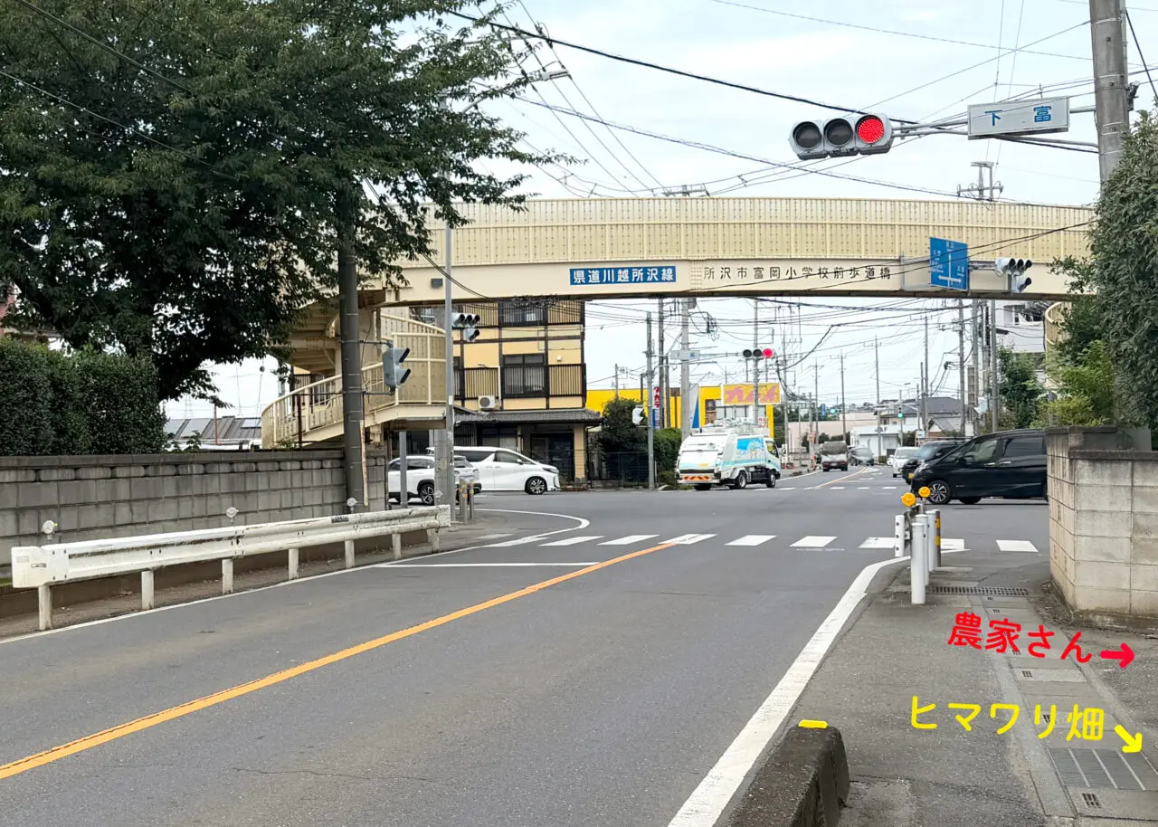 下富の交差点