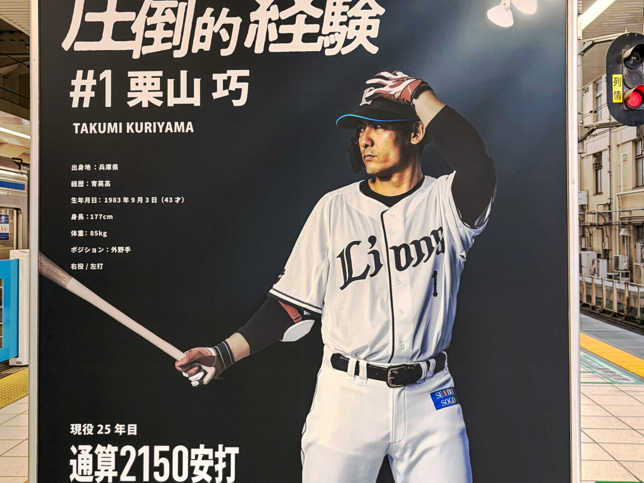 西武池袋線池袋駅ホームパネル