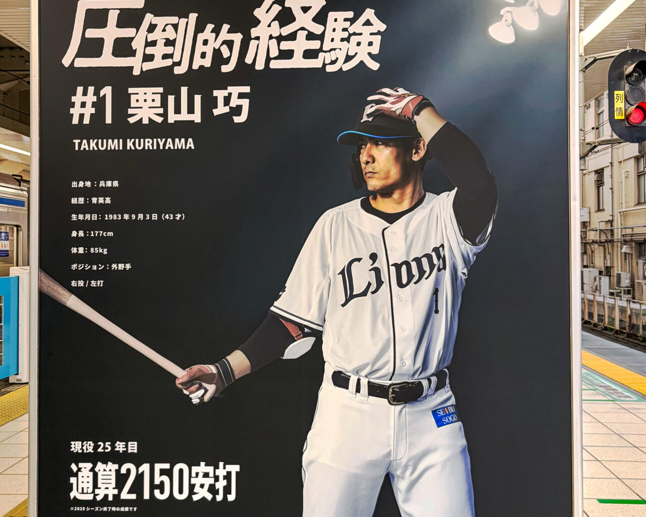 西武池袋線池袋駅ホームパネル